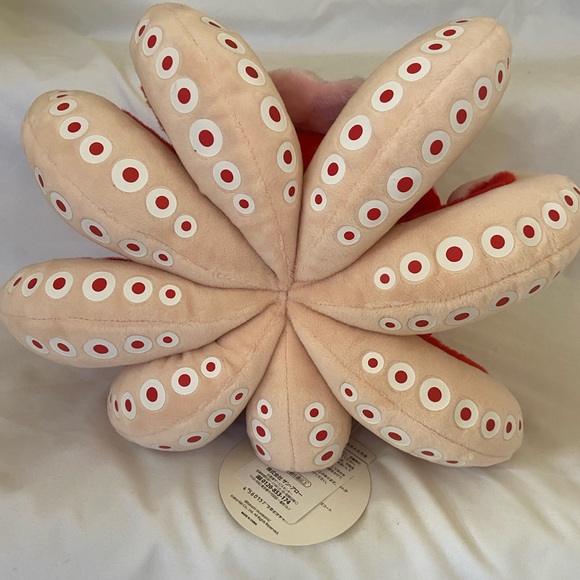 Takashi Murakami Red Octopus Mr Boiled Complexcon Large Plush - Picture 12 of 15